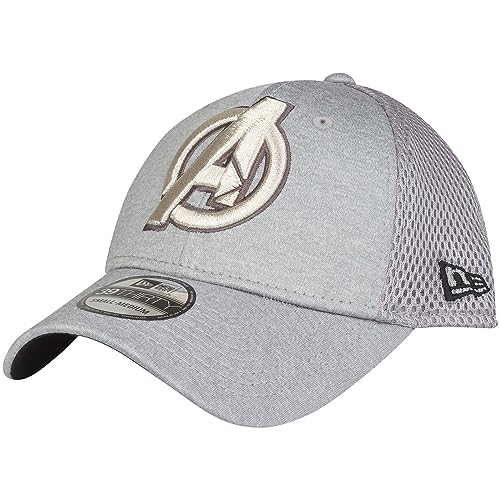 New Era 39Thirty Stretch Cap - Shadow TECH Avengers - M/L von New Era