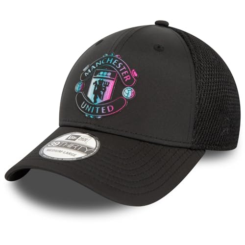 New Era 39Thirty Stretch Mesh Cap - Manchester United - M/L von New Era