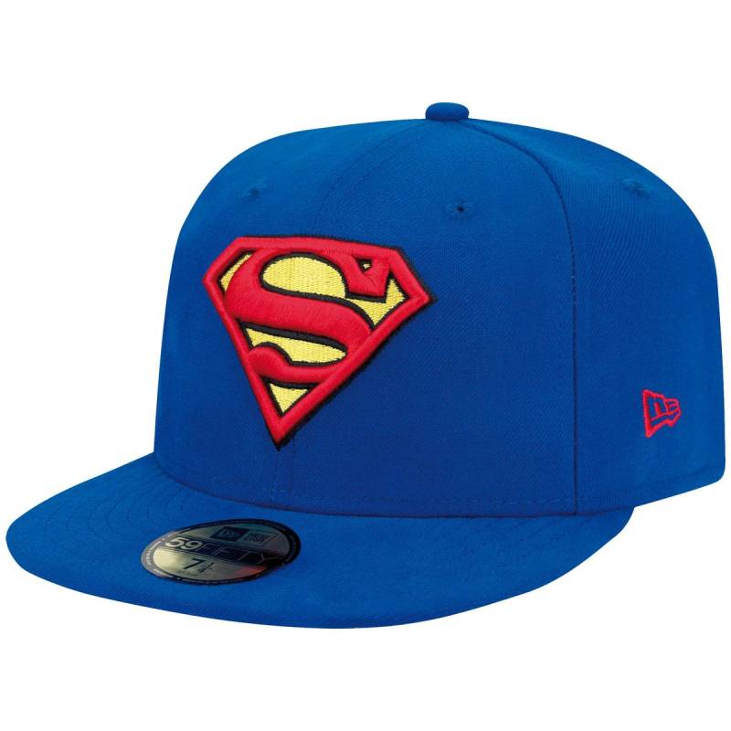 New Era 59FIFTY Cap - SUPERMAN blau / rot / gelb von New Era