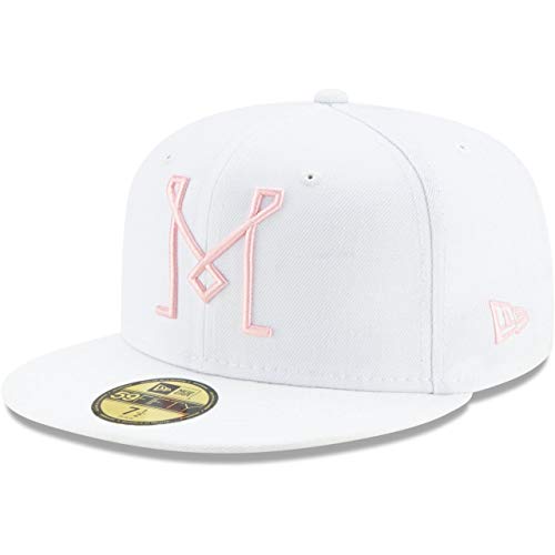 New Era 59Fifty Fitted Cap - MLS Inter Miami weiß - 7 3/4 von New Era