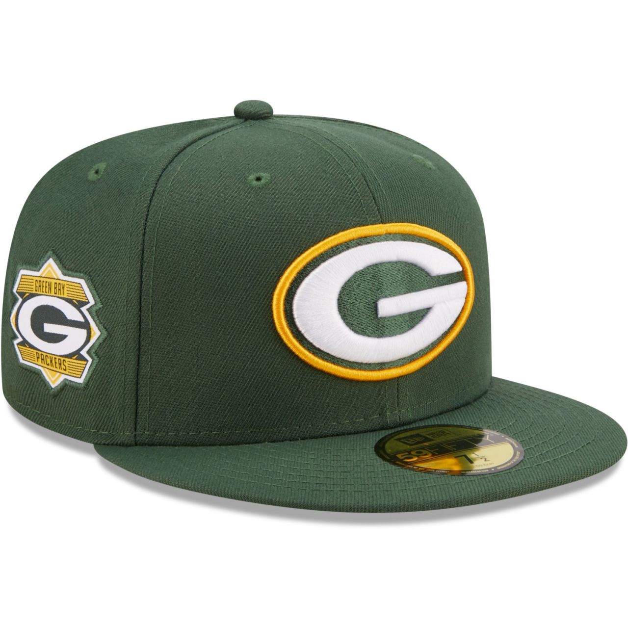 New Era 59Fifty Fitted Cap - SIDE PATCH Green Bay Packers von New Era