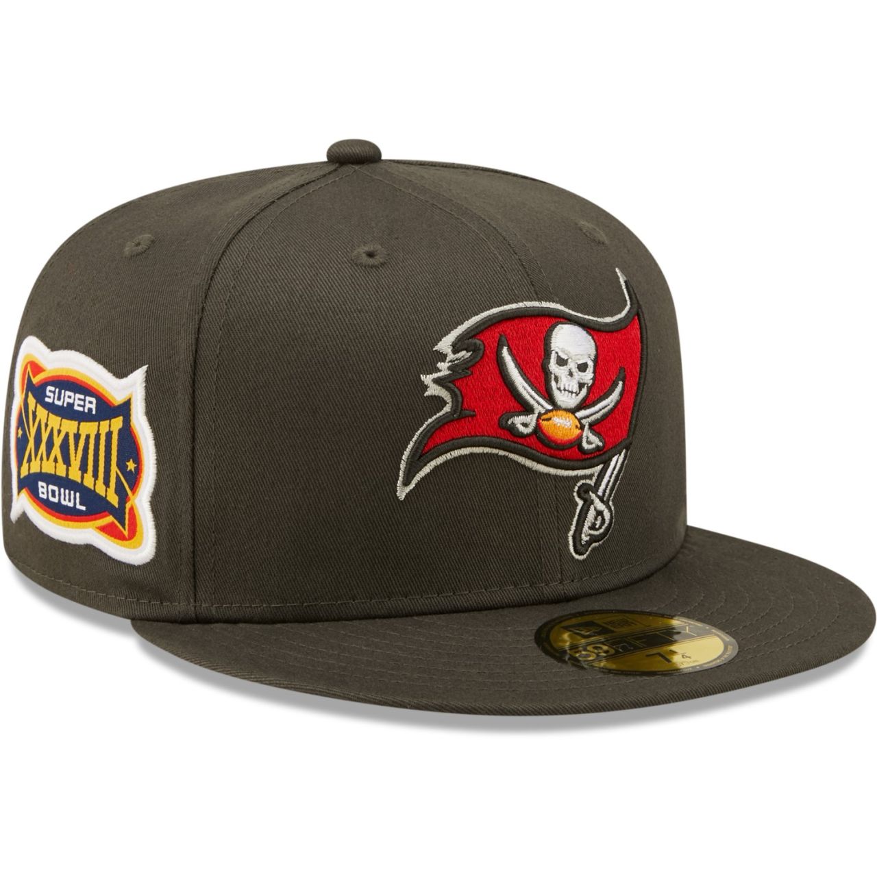 New Era 59Fifty Fitted Cap - SIDE PATCH Tampa Bay Buccaneers von New Era