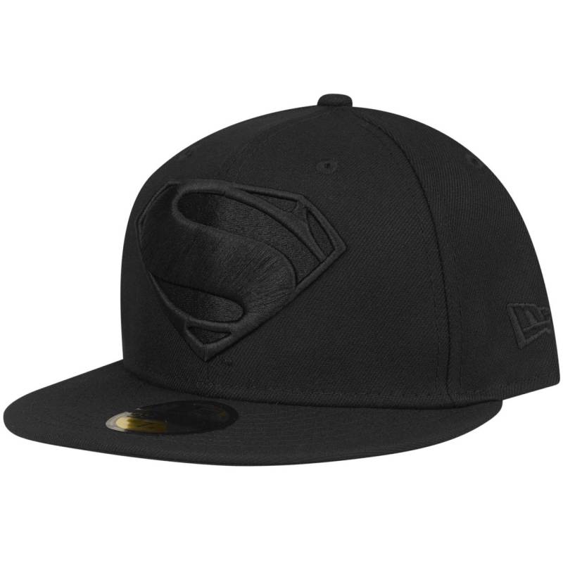 New Era 59Fifty Fitted Cap - SUPERMAN schwarz von New Era