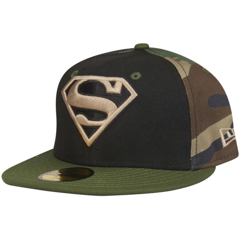 New Era 59Fifty Fitted Cap - SUPERMAN woodland camo von New Era