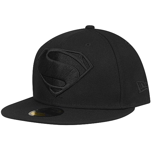 New Era 59Fifty Fitted Cap - Superman schwarz - 7 7/8 von New Era