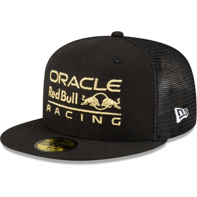 New Era 59Fifty Fitted Mesh Cap - Red Bull Racing schwarz von New Era
