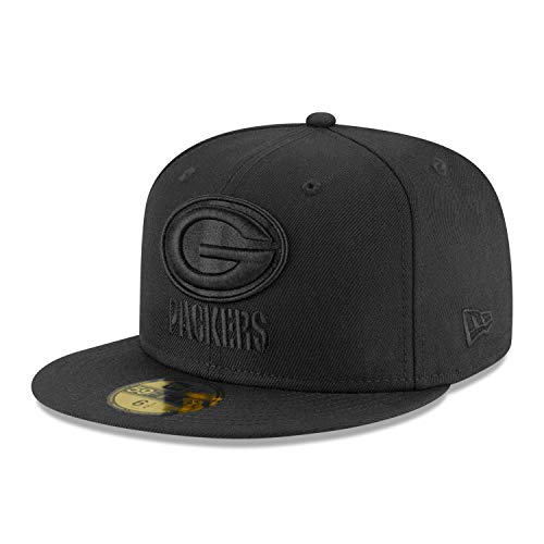 New Era 59Fifty Kinder Cap - Black Green Bay Packers - 6 1/2 von New Era