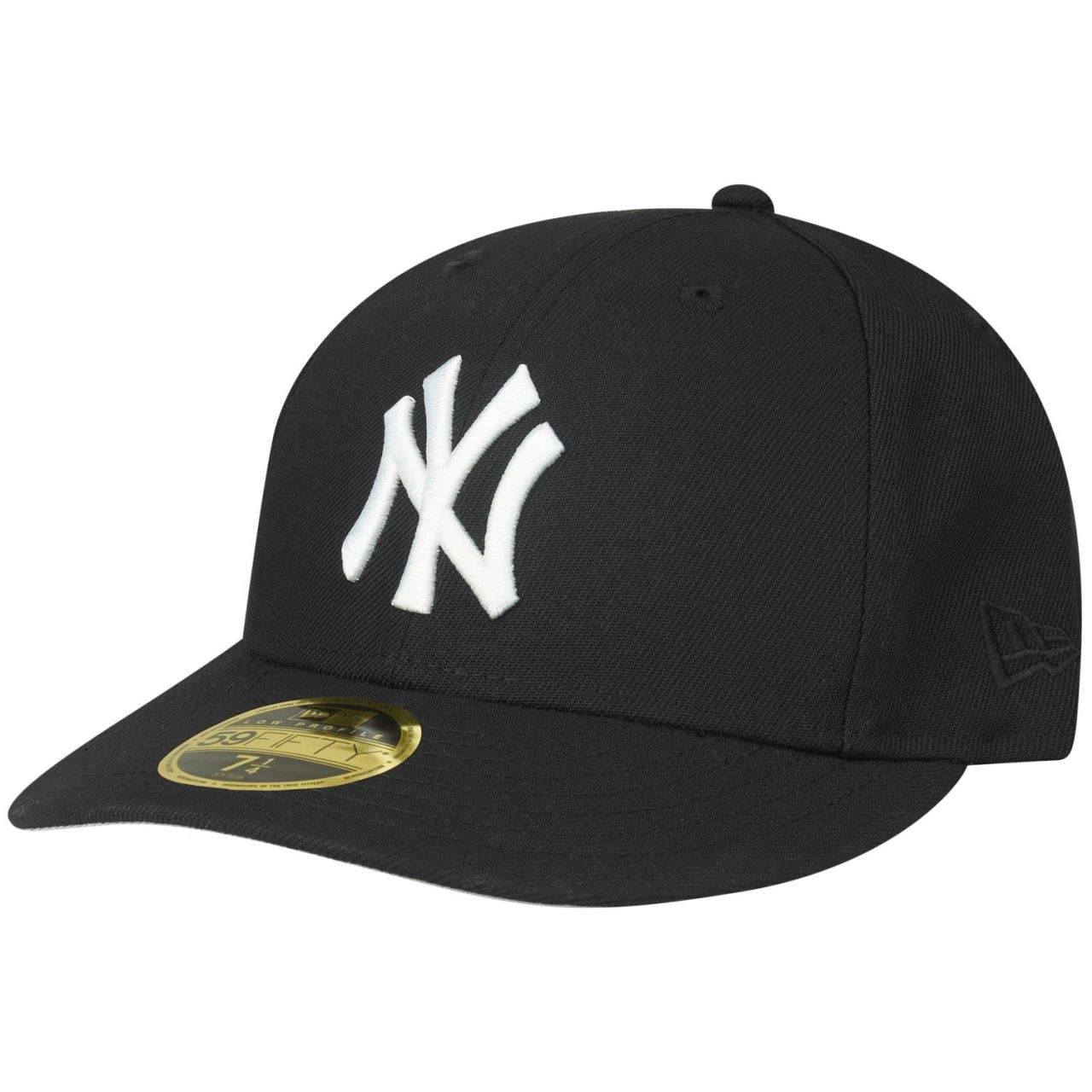 New Era 59Fifty Low Profile Cap - New York Yankees schwarz von New Era
