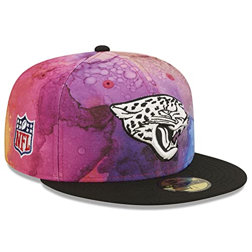 New Era 59Fifty NFL CC Jaguars Cap Basecap Baseballcap Fitted Flat Brim Jacksonville (7 1/4 (57,7 cm) - bunt) von New Era