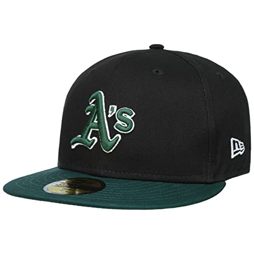 New Era 59Fifty Series Oakland Athletics Cap Basecap Baseballcap Fitted Flat Brim MLB Damen/Herren - mit Schirm, Hinten geschlossen Herbst Sommer Frühjahr Winter Frühling-Sommer Herbst-Winter - 7 New Era 59Fifty Series Oakland Athletics Cap Basecap Baseballcap Fitted Flat Brim MLB Damen/Herren - mit Schirm, Hinten geschlossen Herbst Sommer Frühjahr Winter Frühling-Sommer Herbst-Winter - 7 von New Era