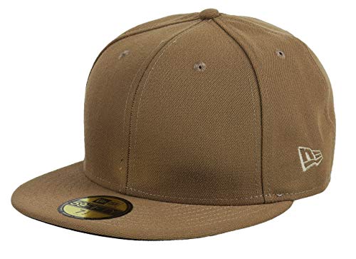 New Era Blank Dark Beige 59Fifty Basecap - 7 3/8-59cm (L) von New Era