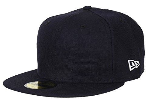 New Era Blank Navy 59Fifty Basecap - 7 5/8-61cm (XL) von New Era