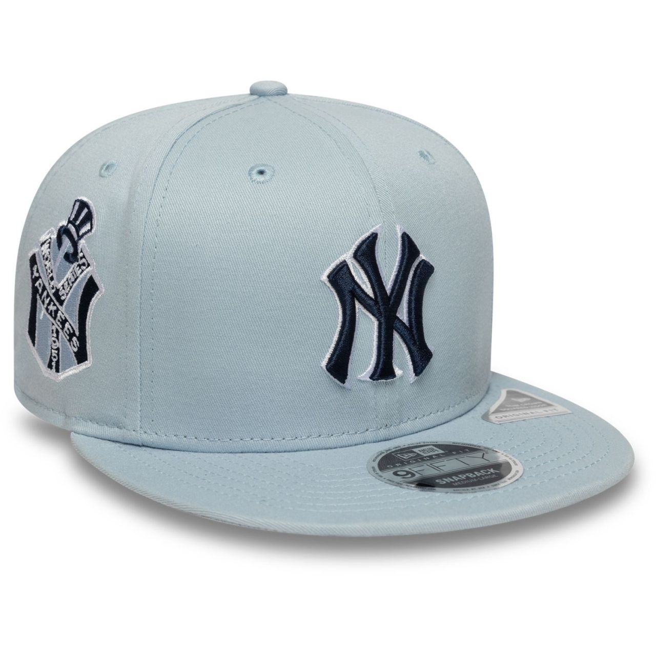 New Era 9Fifty Cap WORLD SERIES New York Yankees sky blue von New Era
