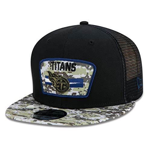 New Era 9Fifty Salute to Service Tennessee Titans Cap Basecap Baseballcap Flat Brim Snapback NFL-Cap Damen/Herren - Snapback, mit Schirm Herbst-Winter Winter - One Size schwarz New Era 9Fifty Salute to Service Tennessee Titans Cap Basecap Baseballcap Flat Brim Snapback NFL-Cap Damen/Herren - Snapback, mit Schirm Herbst-Winter Winter - One Size schwarz von New Era