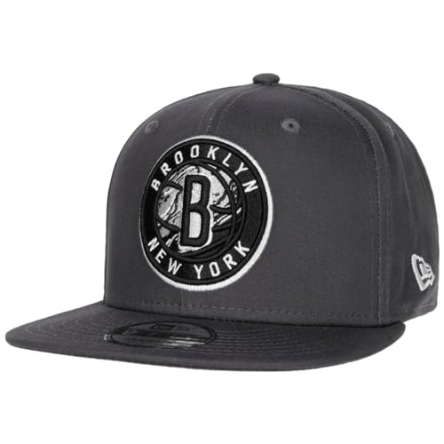 New Era 9Fifty Seasonal Infill Nets Cap Basecap Baseballcap Snapback NBA Brooklyn Herren - Snapback, mit Schirm Winter Herbst Frühjahr Sommer Frühling-Sommer Herbst-Winter - M/L (57-59 cm) grau von New Era