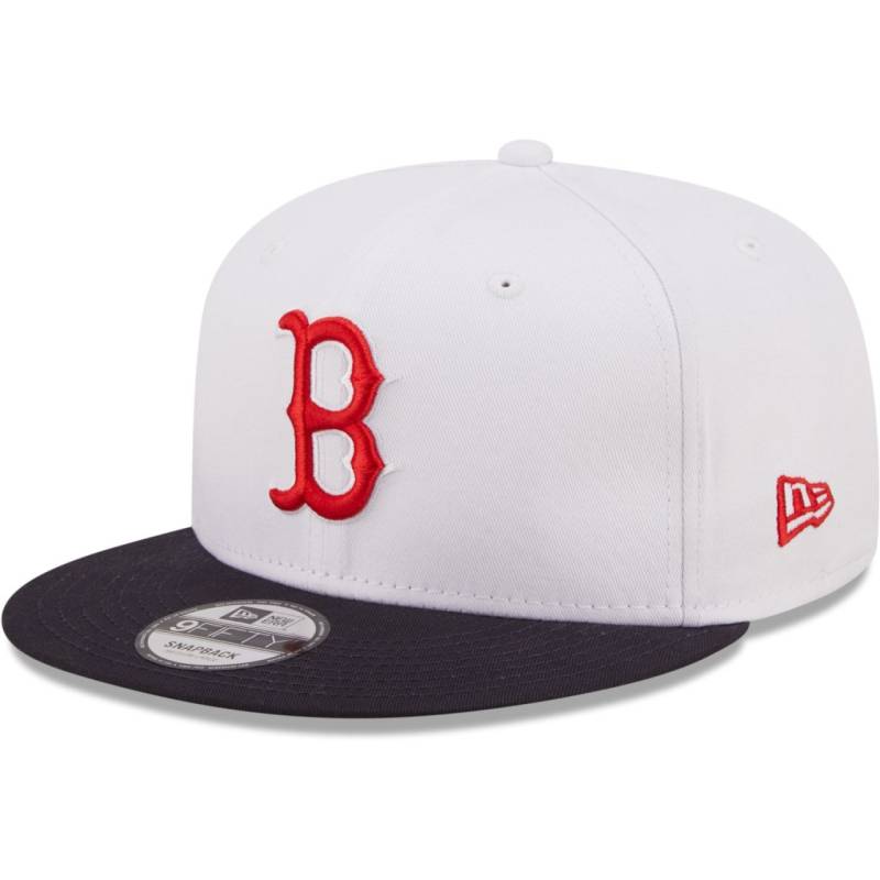 New Era 9Fifty Snapback Cap - Boston Red Sox weiß von New Era