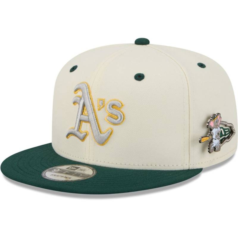New Era 9Fifty Snapback Cap - MASCOT PIN Oakland Athletics von New Era