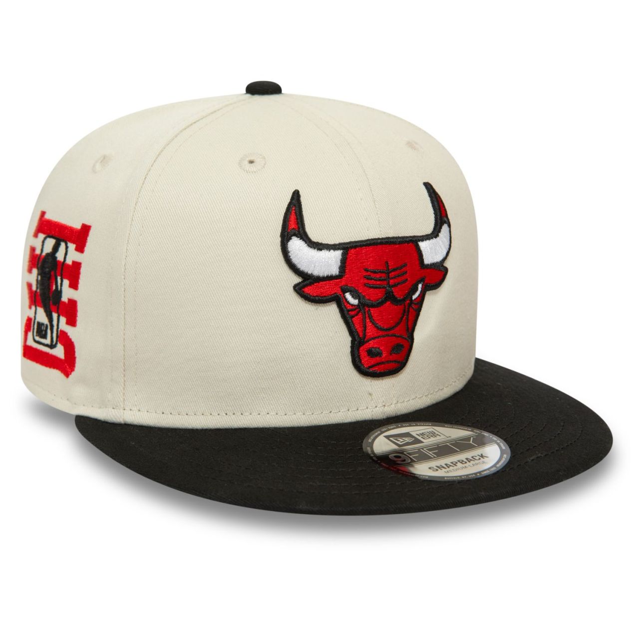New Era 9Fifty Snapback Cap - NBA Chicago Bulls ivory von New Era