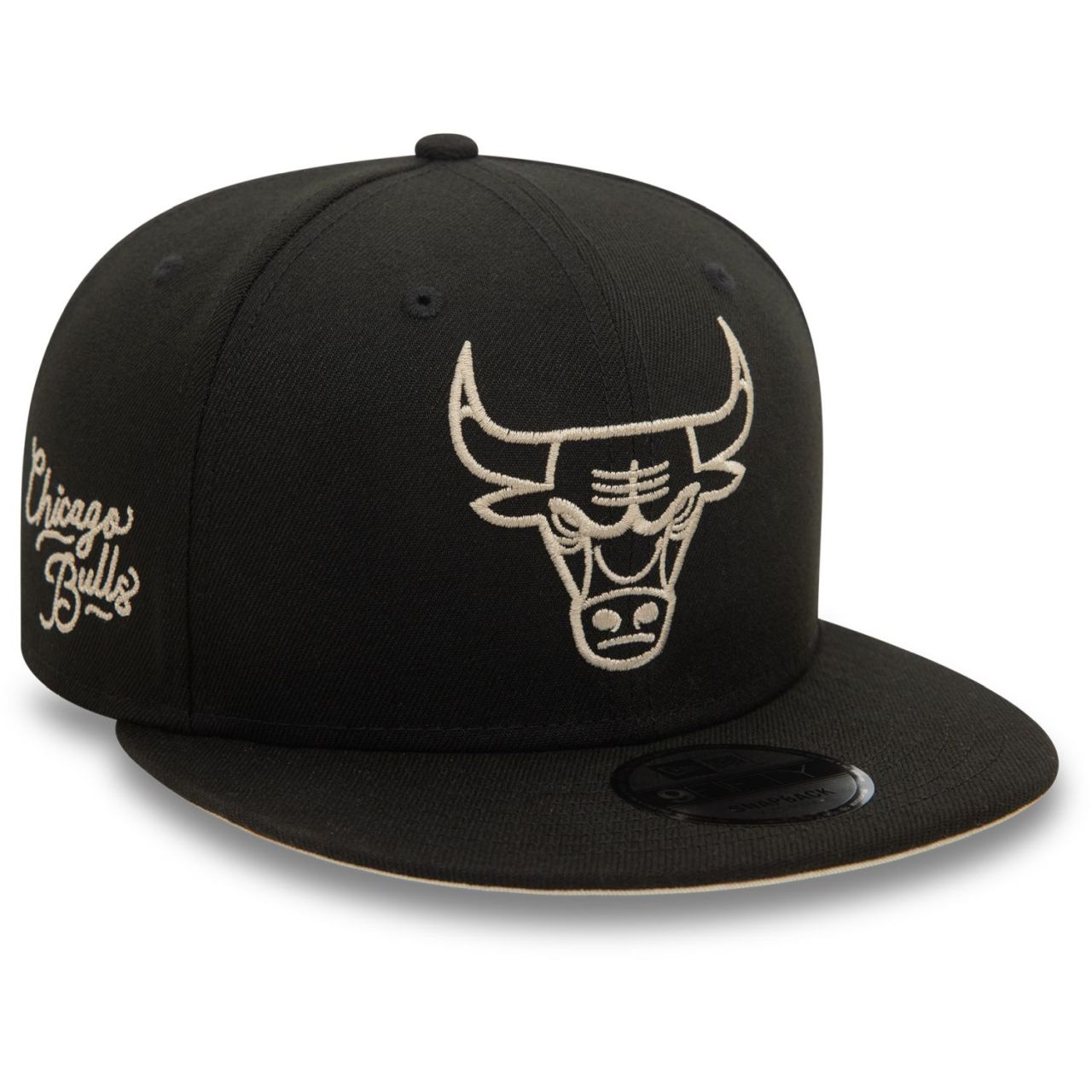 New Era 9Fifty Snapback Cap WORDMARK Chicago Bulls von New Era