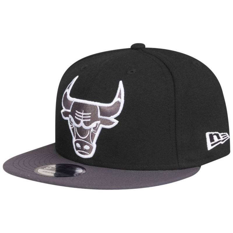New Era 9Fifty Snapback Cap - XL LOGO Chicago Bulls schwarz von New Era