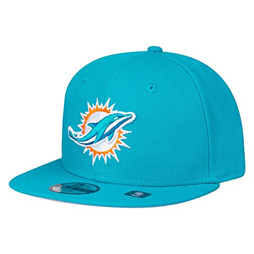 New Era 9Fifty Snapback Kinder Cap - Miami Dolphins Teal von New Era