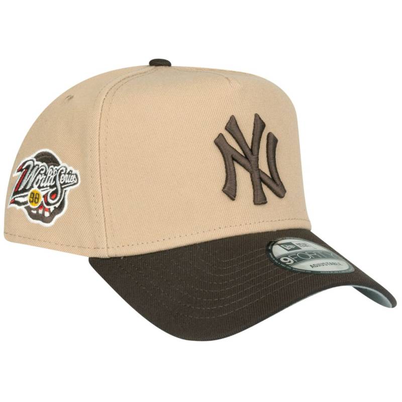 New Era 9Forty A-Frame Cap - WS New York Yankees camel von New Era