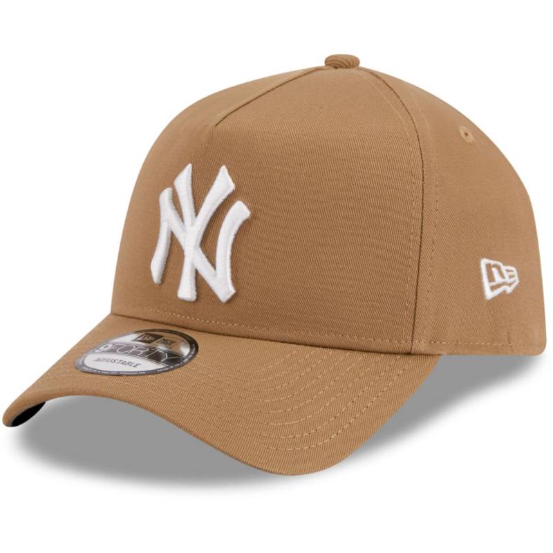 New Era 9Forty A-Frame Trucker Cap - New York Yankees khaki von New Era