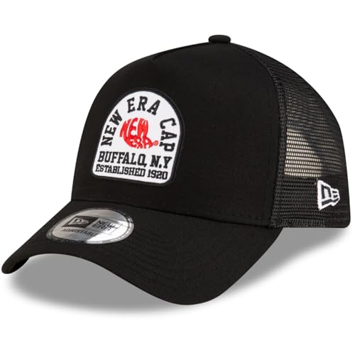 New Era 9Forty A-Frame Trucker Cap - State Patch schwarz von New Era