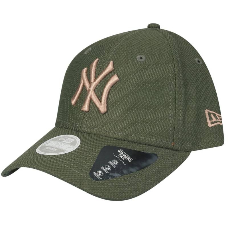 New Era 9Forty Damen Cap - DIAMOND ERA NY Yankees oliv von New Era