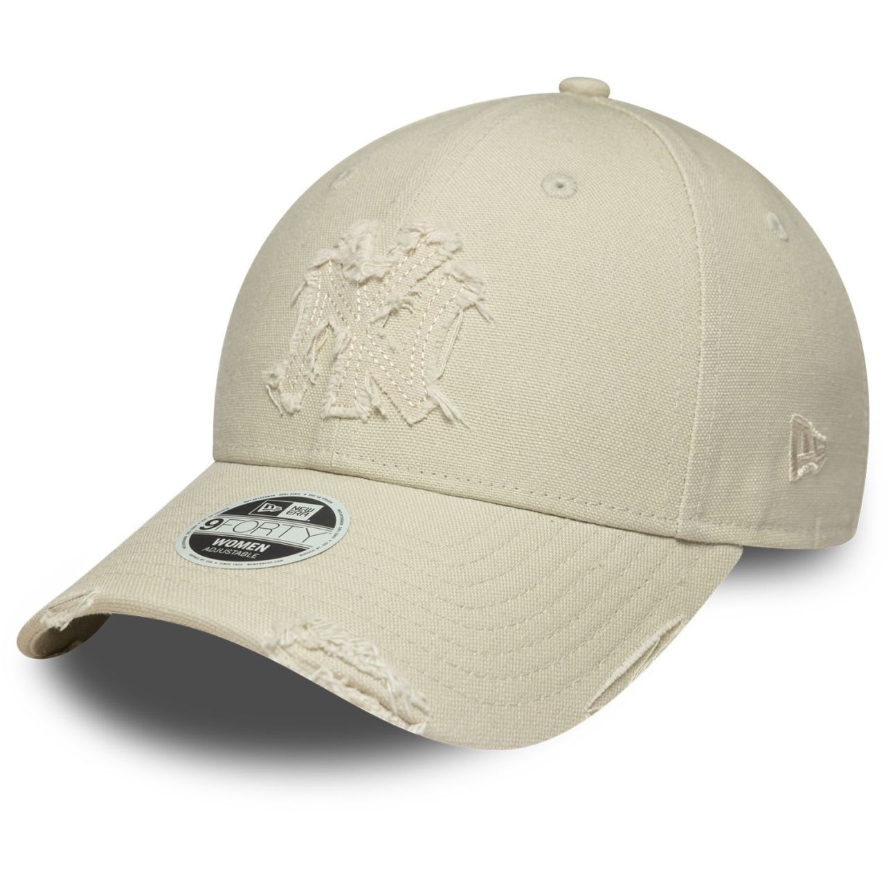 New Era 9Forty Damen Cap - DISTRESSED New York Yankees stone von New Era