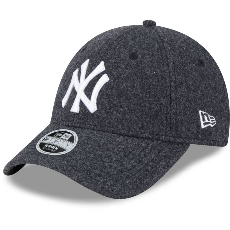 New Era 9Forty Damen Cap - FLEECE New York Yankees schwarz von New Era