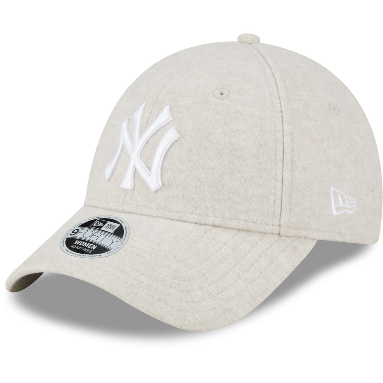 New Era 9Forty Damen Cap - FLEECE New York Yankees stone von New Era