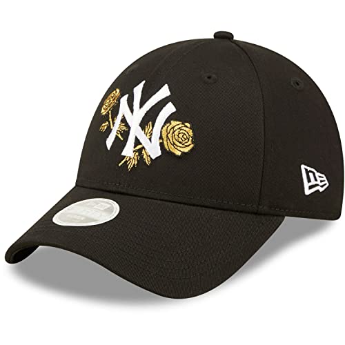 New Era 9Forty Damen Cap - FLORAL New York Yankees schwarz von New Era