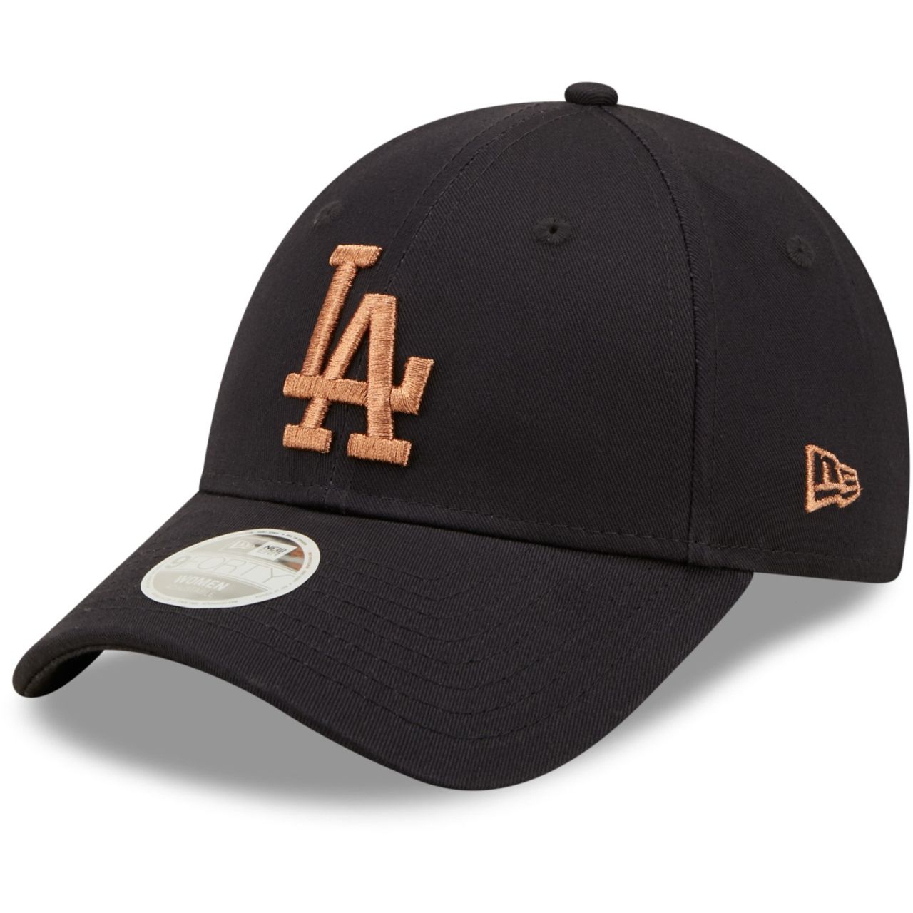 New Era 9Forty Damen Cap - METALLIC Los Angeles Dodgers navy von New Era