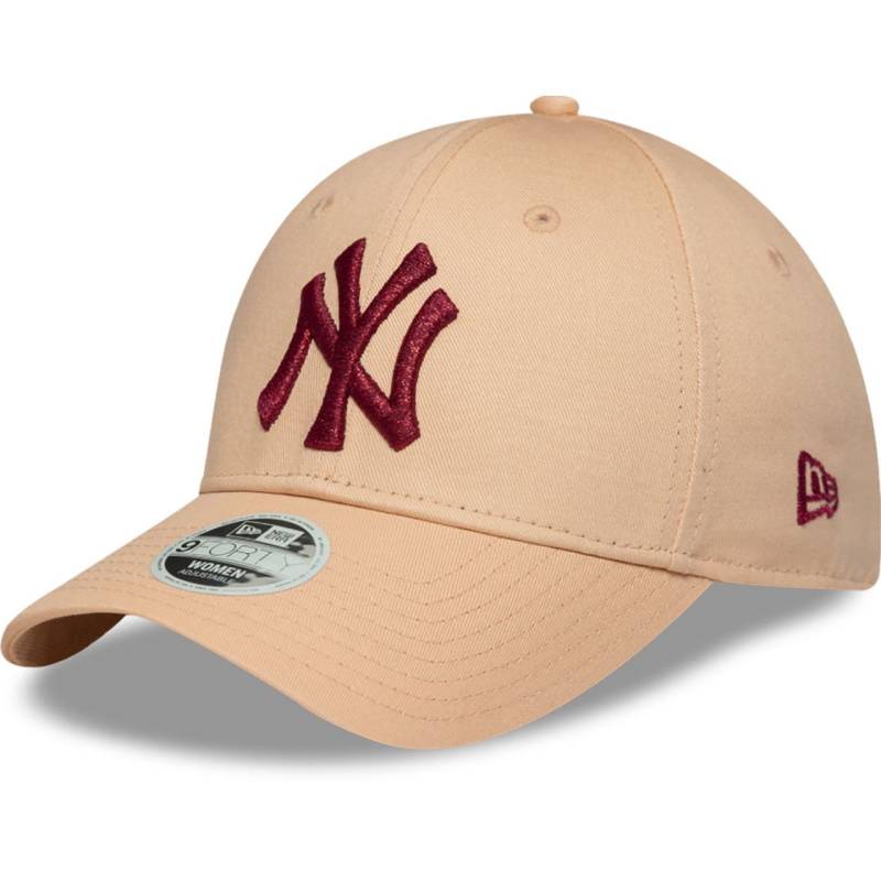 New Era 9Forty Damen Cap - METALLIC New York Yankees peach von New Era