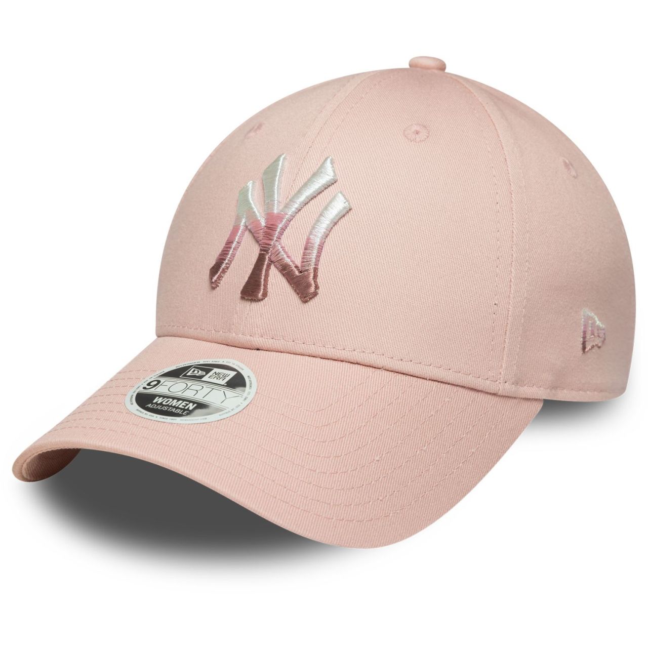 New Era 9Forty Damen Cap METALLIC New York Yankees rosa von New Era