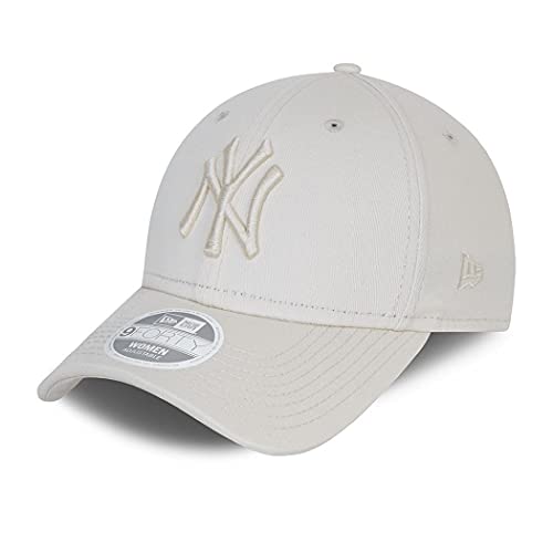 New Era New York Yankees MLB Tonal Beige 9Forty Verstellbare Damen Cap - One-Size von New Era