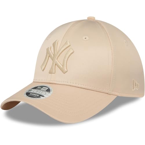 New Era 9Forty Damen Cap - Satin New York Yankees Stone von New Era