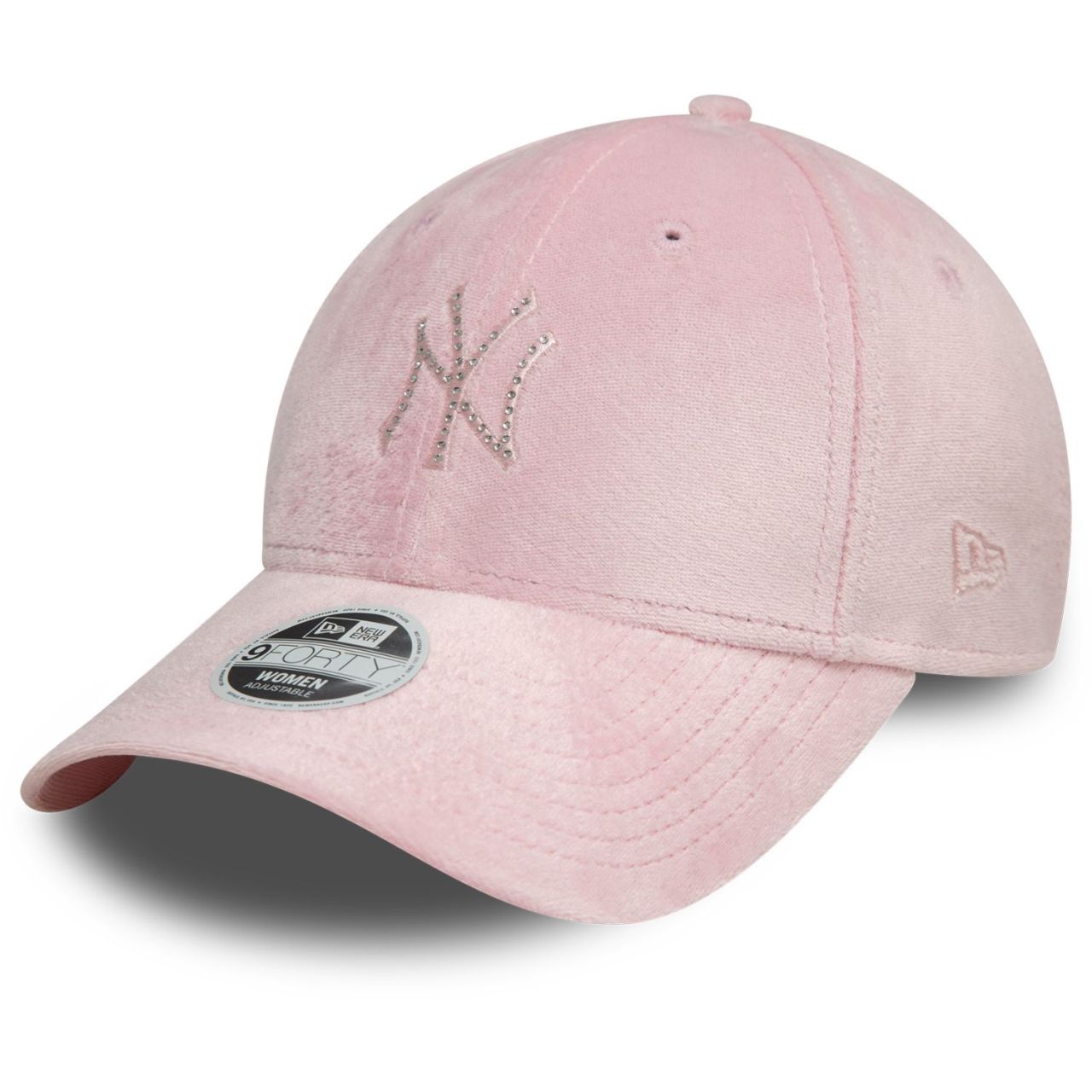 New Era 9Forty Damen Cap - VELOUR DIAMANTE NY Yankees rosa New Era 9Forty Damen Cap - VELOUR DIAMANTE NY Yankees rosa von New Era