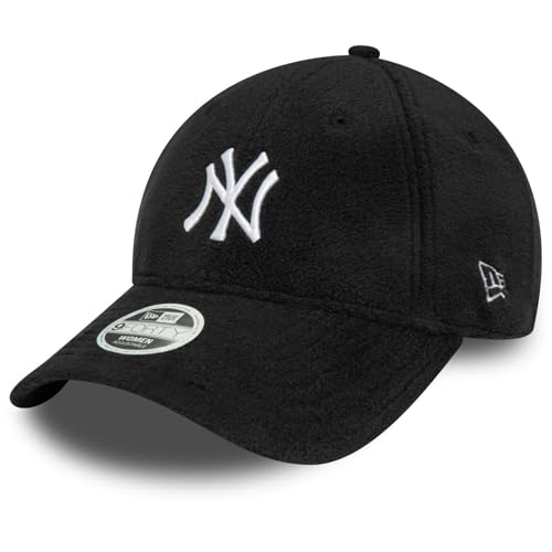 New Era 9Forty Damen Sherpa Cap - Cosy NY Yankees schwarz von New Era