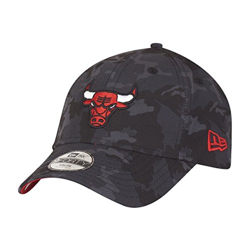 New Era 9Forty Kids Cap - Dark CAMO Chicago Bulls - Child von New Era