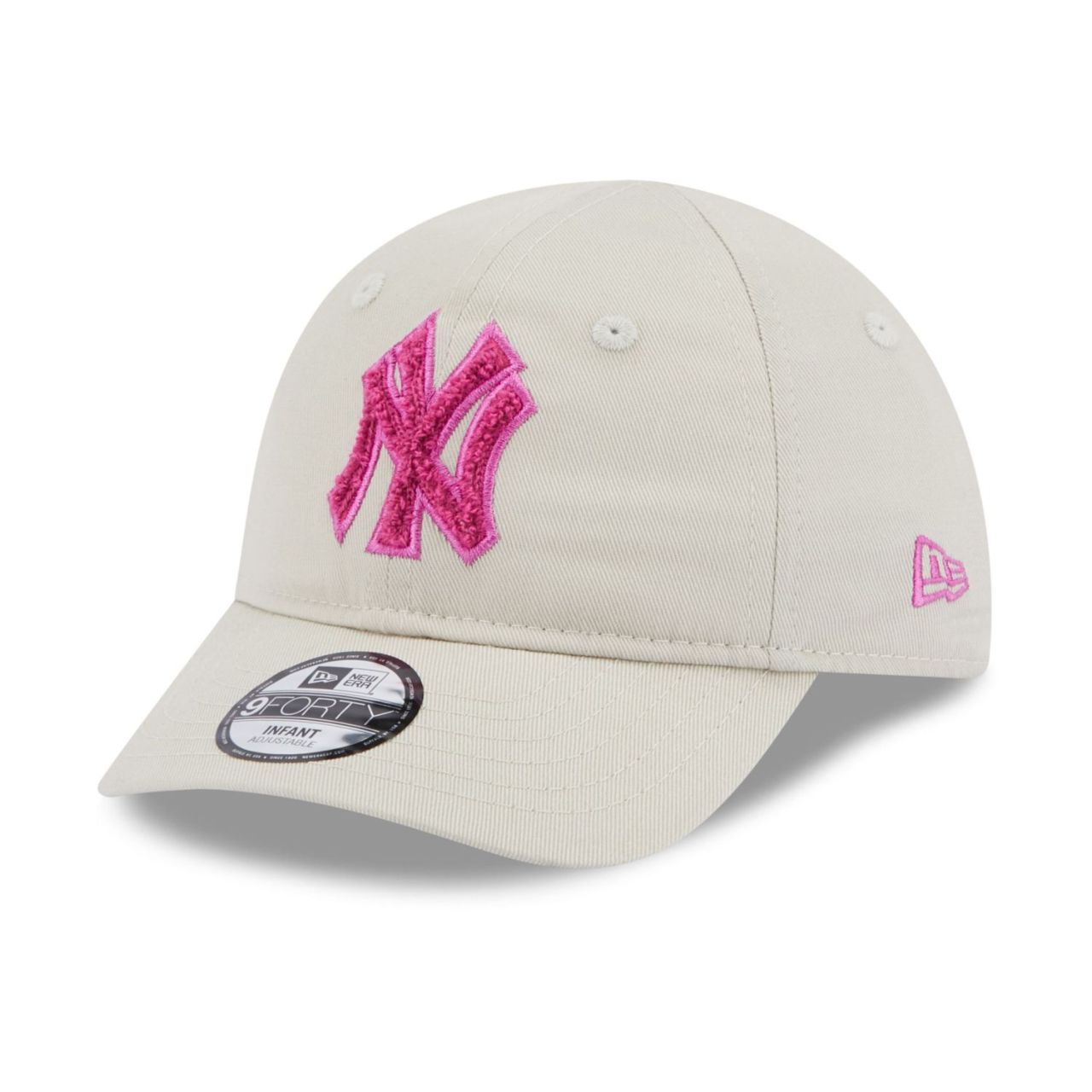 New Era 9Forty Kinder Cap - BOUCLE New York Yankees stone von New Era