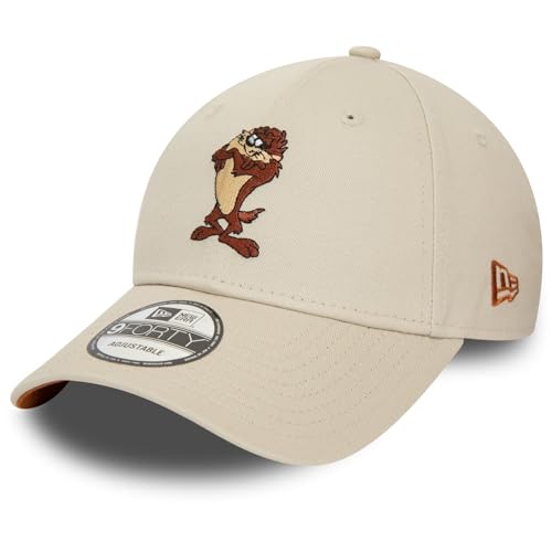 New Era 9Forty Looney Tunes Cap - TAZ Stone beige von New Era