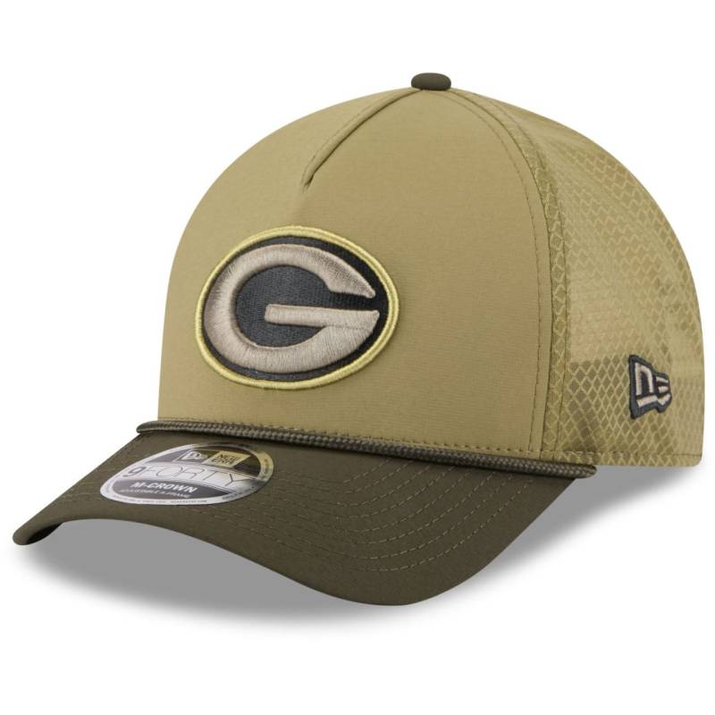 New Era 9Forty M-Crown Cap - SALUTE Green Bay Packers von New Era