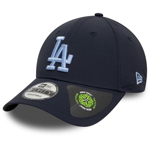 New Era Baseball Cap Recycled 9Forty Los Angeles Dodgers Navy Pastel Blue von New Era
