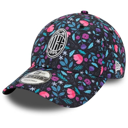 New Era 9Forty Strapback Cap - AC Mailand floral von New Era