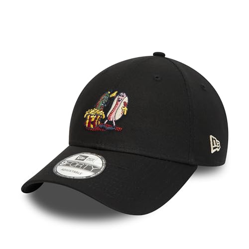 New Era 9Forty Strapback Cap - Half TIME schwarz von New Era