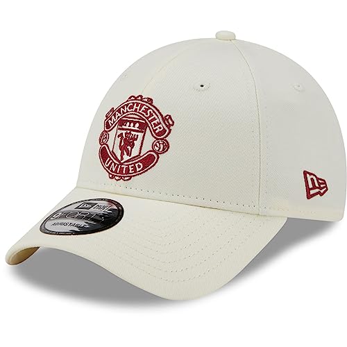 New Era 9Forty Strapback Cap - Manchester United Offwhite von New Era