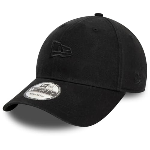 New Era 9Forty Strapback Cap - NE Brand Flag schwarz von New Era
