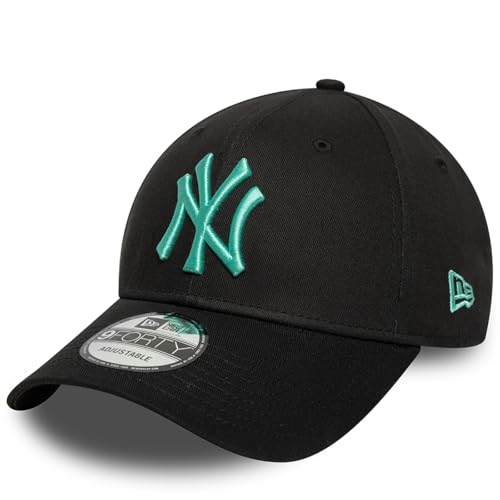 New Era 9Forty Strapback Cap - New York Yankees schwarz von New Era